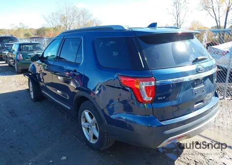 2017 Ford Explorer Xlt z USA, uszkodzony, nr VIN 1FM5K8DH8HGA09526